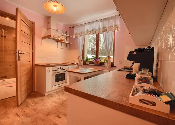 Sielskie - Nowe Z Prywatnym Ogrodem I Biletem Na Basen Gratis דירה אוסטראון