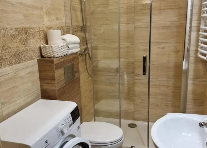 דירה Sielskie - Nowe Z Prywatnym Ogrodem I Biletem Na Basen Gratis